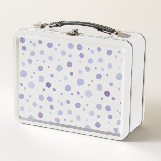 handgeschilderde polka stippen (Voorkant)