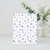 handgeschilderde polka stippen (Staand voorkant)