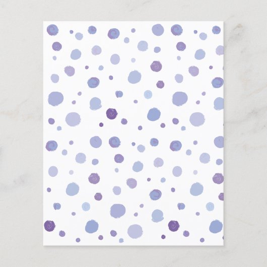 handgeschilderde polka stippen (Voorkant)