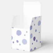 handgeschilderde polka stippen bedankdoosjes (Geopend)