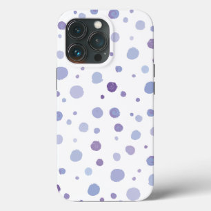 handgeschilderde polka stippen Case-Mate iPhone case