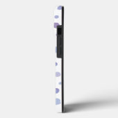 handgeschilderde polka stippen Case-Mate iPhone case (Achterkant / Links)