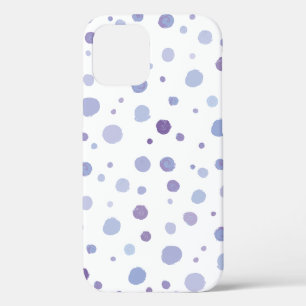 handgeschilderde polka stippen Case-Mate iPhone case