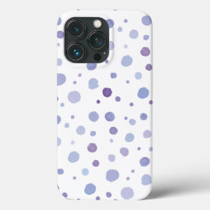 handgeschilderde polka stippen Case-Mate iPhone case