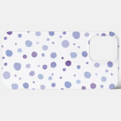handgeschilderde polka stippen Case-Mate iPhone case (Achterkant (horizontaal))