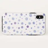 handgeschilderde polka stippen Case-Mate iPhone case (Achterkant (horizontaal))