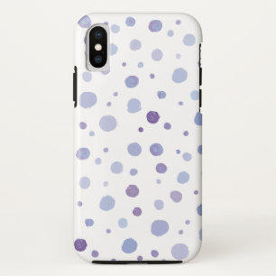handgeschilderde polka stippen Case-Mate iPhone case