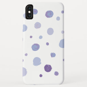 handgeschilderde polka stippen Case-Mate iPhone case