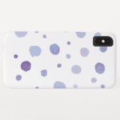 handgeschilderde polka stippen Case-Mate iPhone case (Achterkant (horizontaal))
