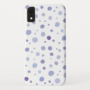handgeschilderde polka stippen Case-Mate iPhone case
