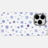 handgeschilderde polka stippen Case-Mate iPhone case (Achterkant (horizontaal))
