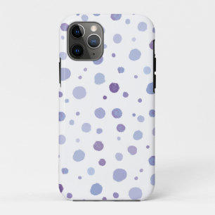 handgeschilderde polka stippen Case-Mate iPhone case