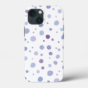 handgeschilderde polka stippen Case-Mate iPhone case