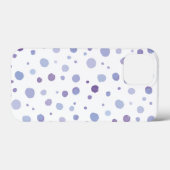 handgeschilderde polka stippen Case-Mate iPhone case (Achterkant (horizontaal))