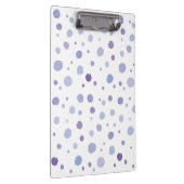 handgeschilderde polka stippen klembord (Rechts)