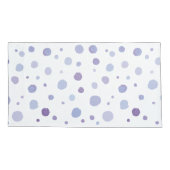 handgeschilderde polka stippen kussensloop (Achterkant)