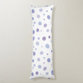handgeschilderde polka stippen lichaamskussen (Achterkant (Verticaal))