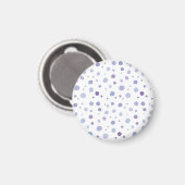 handgeschilderde polka stippen magneet (Voorkant / Achterkant)