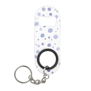 handgeschilderde polka stippen mini flessenopener