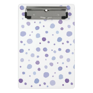 handgeschilderde polka stippen mini klembord