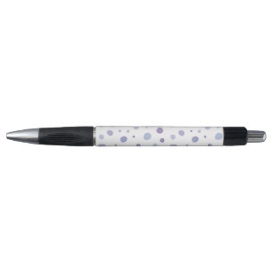 handgeschilderde polka stippen pen