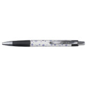 handgeschilderde polka stippen pen (Achterkant)
