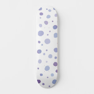 handgeschilderde polka stippen persoonlijk skateboard