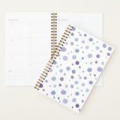 handgeschilderde polka stippen planner (Display)