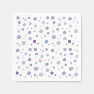 handgeschilderde polka stippen servet