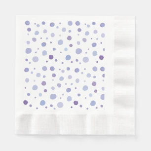 handgeschilderde polka stippen servet
