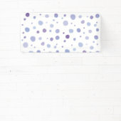 handgeschilderde polka stippen spandoek (Insitu)