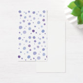 handgeschilderde polka stippen visitekaartje (Bureau)
