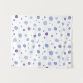 handgeschilderde polka stippen wandkleed (Voorkant (horizontaal))
