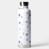 handgeschilderde polka stippen waterfles (Rechts)
