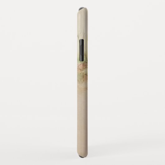  handgeschilderde Rozen Case-Mate iPhone Case (Achterkant/rechts)