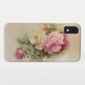 handgeschilderde Rozen Case-Mate iPhone Case (Achterkant (horizontaal))