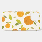 Handgeschilderde sinaasappels zijn naadloos ontwor Case-Mate iPhone case (Achterkant (horizontaal))