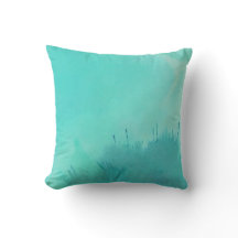 handgeschilderde turquoise Waterverf