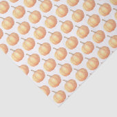 Handgeschilderde Waterverf Oranje pompoen Tissuepapier (Detail)