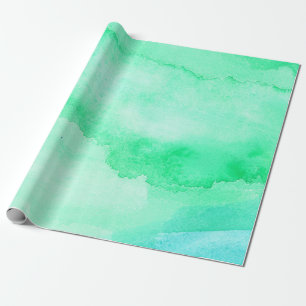 Handgeschilderde waterverf patronen en texturen cadeaupapier