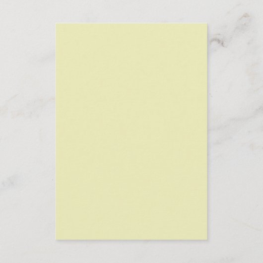 Handgeschilderde Waterverf Spring Poppies Informatiekaartje (Achterkant)