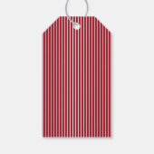 Handgeschilderde Winterberry Krans Vrolijk Kerstfe Cadeaulabel (Achterkant)