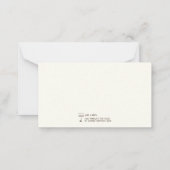 Handgeschreven 1700s Muziek Samenstelling Fugue Ba Notitiekaartje (Achterkant)