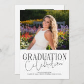 Handgeschreven 2 Foto 2024 Afstuderen Celebration Kaart (Voorkant / Achterkant)