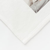 Handgeschreven BEST MOM EVER 10 Photo Collage Wit Fleece Deken (Hoek)