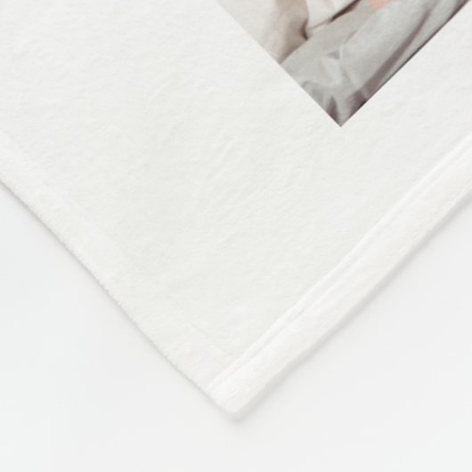 Handgeschreven BEST MOM EVER 10 Photo Collage Wit Fleece Deken (Hoek)