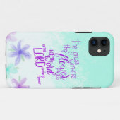 Handgeschreven Bijbelse iPhone-draagtas, scripts Case-Mate iPhone Case (Achterkant (horizontaal))