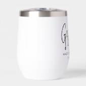 Handgeschreven Black Script-Afstuderen (Voorkant)