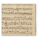 handgeschreven bladmuziek (orgel) sjaal<br><div class="desc">Antiek handgeschreven orgelmuziek bedekt deze chiffon sjaal. Geweldig cadeau idee voor muziekliefhebbers.</div>