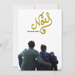handgeschreven boek feestdagenkaart